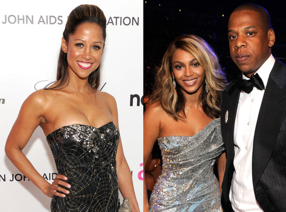 Stacey Dash, Beyonce, Jay-Z Stacey Dash, Beyonce, Jay-Z